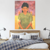 Frida Kahlo art Leinwanddruck (Insitu (Schlafzimmer))