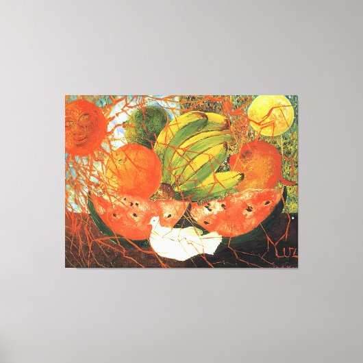 Frida Kahlo art Leinwanddruck (Vorderseite)