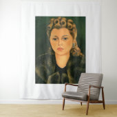 Frida Kahlo art Wandteppich (Beispiel)