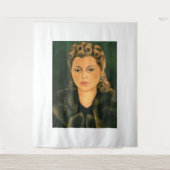 Frida Kahlo art Wandteppich (Vorderseite)