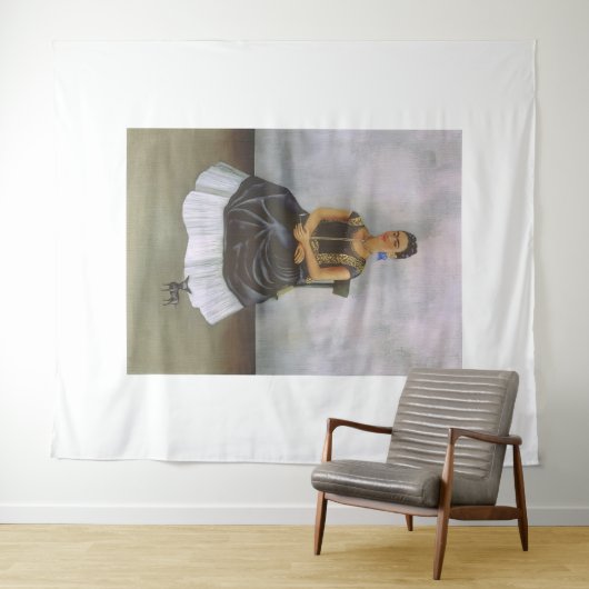 Frida Kahlo art Wandteppich (Beispiel (Horizontal))