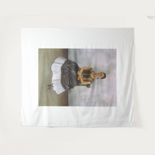 Frida Kahlo art Wandteppich (Vorderseite (Horizontal))