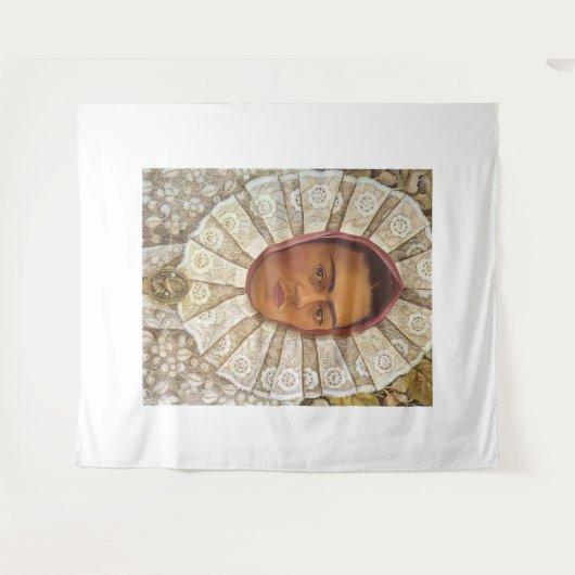 Frida Kahlo art Wandteppich (Vorderseite (Horizontal))