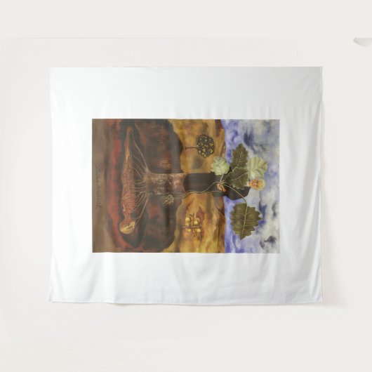 Frida Kahlo art Wandteppich (Vorderseite (Horizontal))