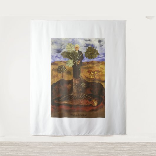 Frida Kahlo art Wandteppich (Vorderseite)