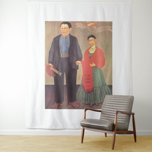 Frida Kahlo art Wandteppich (Beispiel)