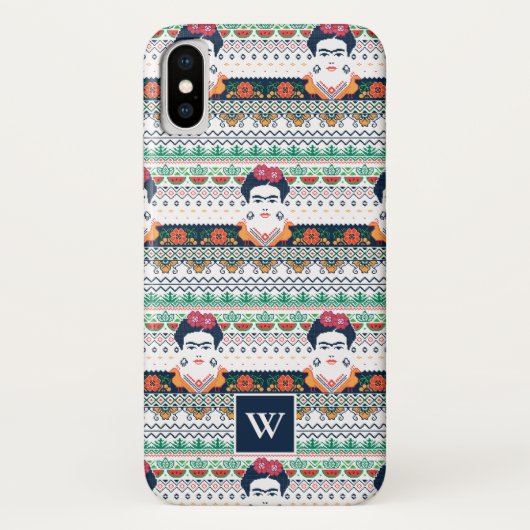 Frida Kahlo| Aztec Case-Mate iPhone Hülle (Rückseite)