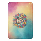 Frida Kahlo Badematte (Vorderseite Vertikal)