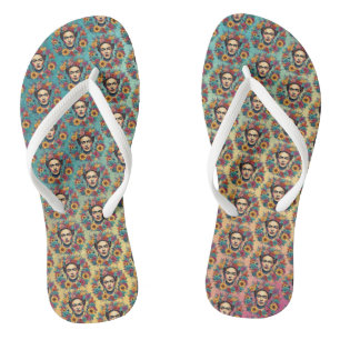 Frida Kahlo Badesandalen