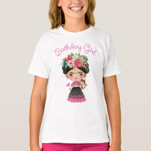 Frida Kahlo Birthday Girl Shirt