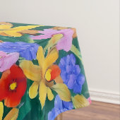 Frida Kahlo Blume Inspiriert Tablecloth Tischdecke (Beispiel)