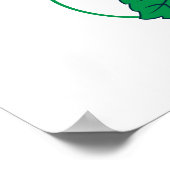 Frida Kahlo | BlumenTypografie Poster (Ecke)