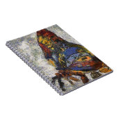 Frida Kahlo Butterfly Monet Inspiriert Notizblock (Rechte Seite)