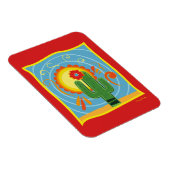 Frida Kahlo Cactus Graphic Magnet (Rechte Seite)