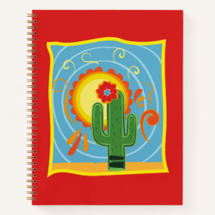 Frida Kahlo Cactus Graphic Notizblock