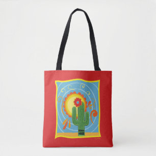 Frida Kahlo Cactus Graphic Tasche