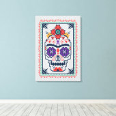 Frida Kahlo | Calavera Leinwanddruck (Insitu (Holzboden))
