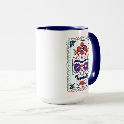 Frida Kahlo | Calavera Tasse (VorderseiteRechts)