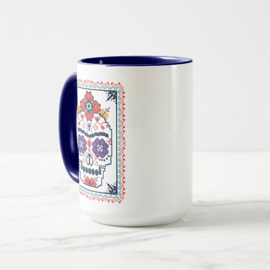 Frida Kahlo | Calavera Tasse (Vorderseite Links)