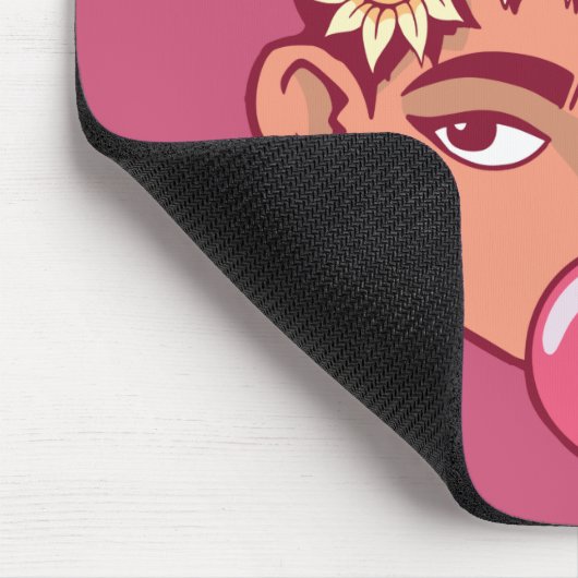 Frida Kahlo Cartoon Mousepad (Ecke)