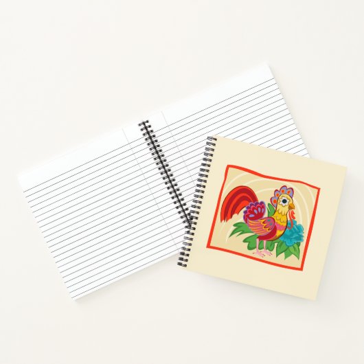 Frida Kahlo Chicken Graphic Notizblock (Innenseite)