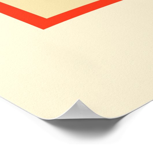 Frida Kahlo Chicken Graphic Poster (Ecke)