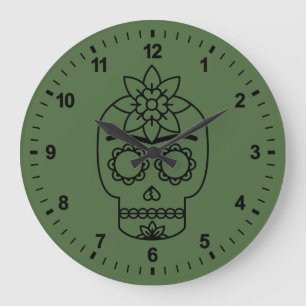 Frida Kahlo   Coyoacán Große Wanduhr