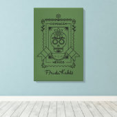 Frida Kahlo | Coyoacá n Leinwanddruck (Insitu (Holzboden))