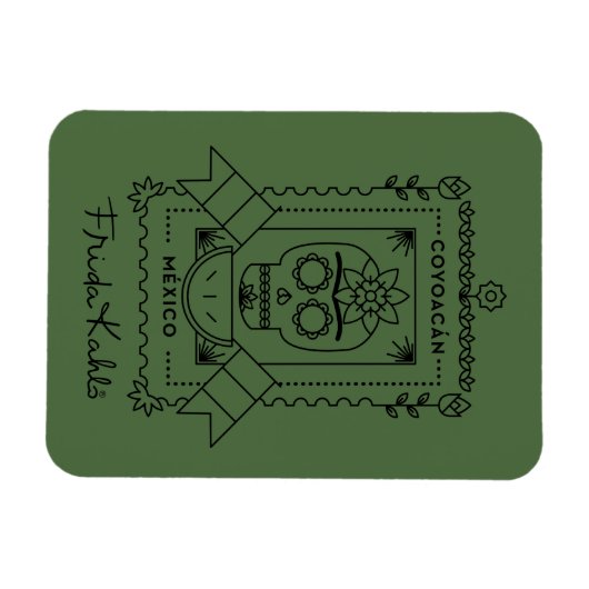 Frida Kahlo | Coyoacá n Magnet (Horizontal)