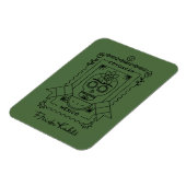 Frida Kahlo | Coyoacá n Magnet (Linke Seite)