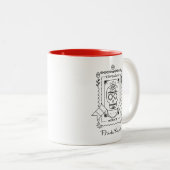 Frida Kahlo | Coyoacán Zweifarbige Tasse (VorderseiteRechts)