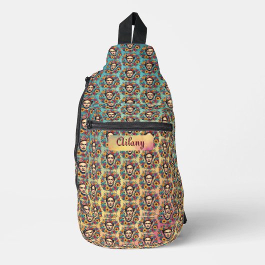 Frida Kahlo Crossbody Bag (Vorderseite)