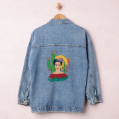 Frida Kahlo Desert Graphic Jeansjacke (Hangar)