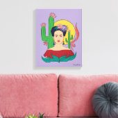 Frida Kahlo Desert Graphic Leinwanddruck (Insitu (Wohnzimmer))