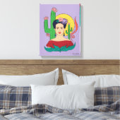 Frida Kahlo Desert Graphic Leinwanddruck (Insitu (Schlafzimmer))