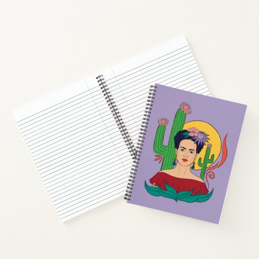 Frida Kahlo Desert Graphic Notizblock (Innenseite)
