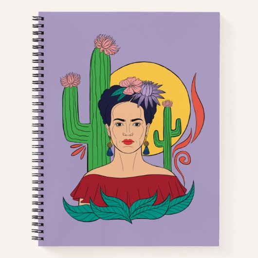 Frida Kahlo Desert Graphic Notizblock (Vorderseite)
