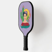 Frida Kahlo Desert Graphic Pickleball Schläger (Links)