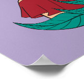 Frida Kahlo Desert Graphic Poster (Ecke)