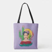 Frida Kahlo Desert Graphic Tasche (Rückseite)