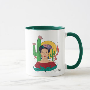 Frida Kahlo Desert Graphic Tasse