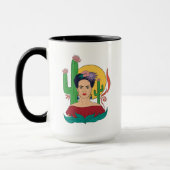Frida Kahlo Desert Graphic Tasse (Links)