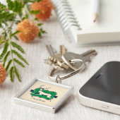 Frida Kahlo | die verletzten Rotwild Schlüsselanhänger (Seite)