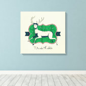 Frida Kahlo | Die verwundeten Hirsche Leinwanddruck (Insitu (Holzboden))