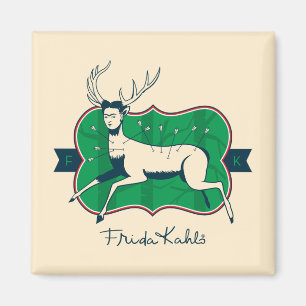 Frida Kahlo   Die verwundeten Hirsche Magnet