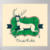 Frida Kahlo | Die verwundeten Hirsche Poster (Vorne)