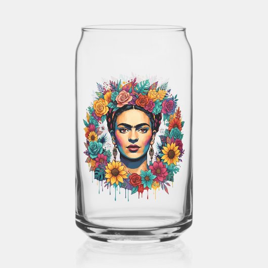 Frida Kahlo Dosenglas (Vorderseite)