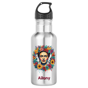 Frida Kahlo Edelstahlflasche