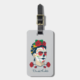 Frida Kahlo El Día de Los Muertos Gepäckanhänger