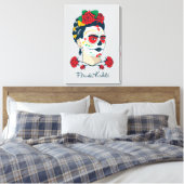 Frida Kahlo El Día de los Muertos Leinwanddruck (Insitu (Schlafzimmer))